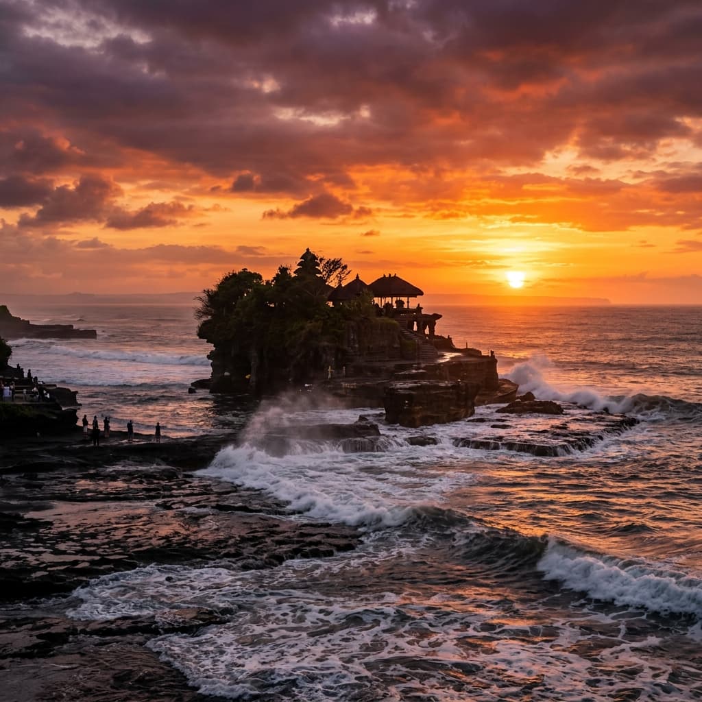 Wisata Pulau Bali — Tanah Lot, Tanjung Benoa, Bedugul & Pantai Melasti